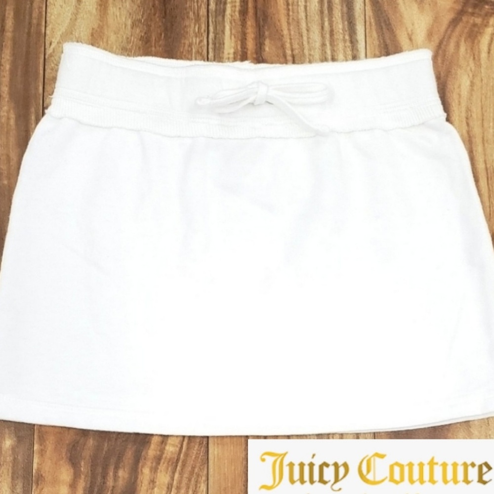 🎀JUICY COUTURE WHITE COTTON SKIRT🎀